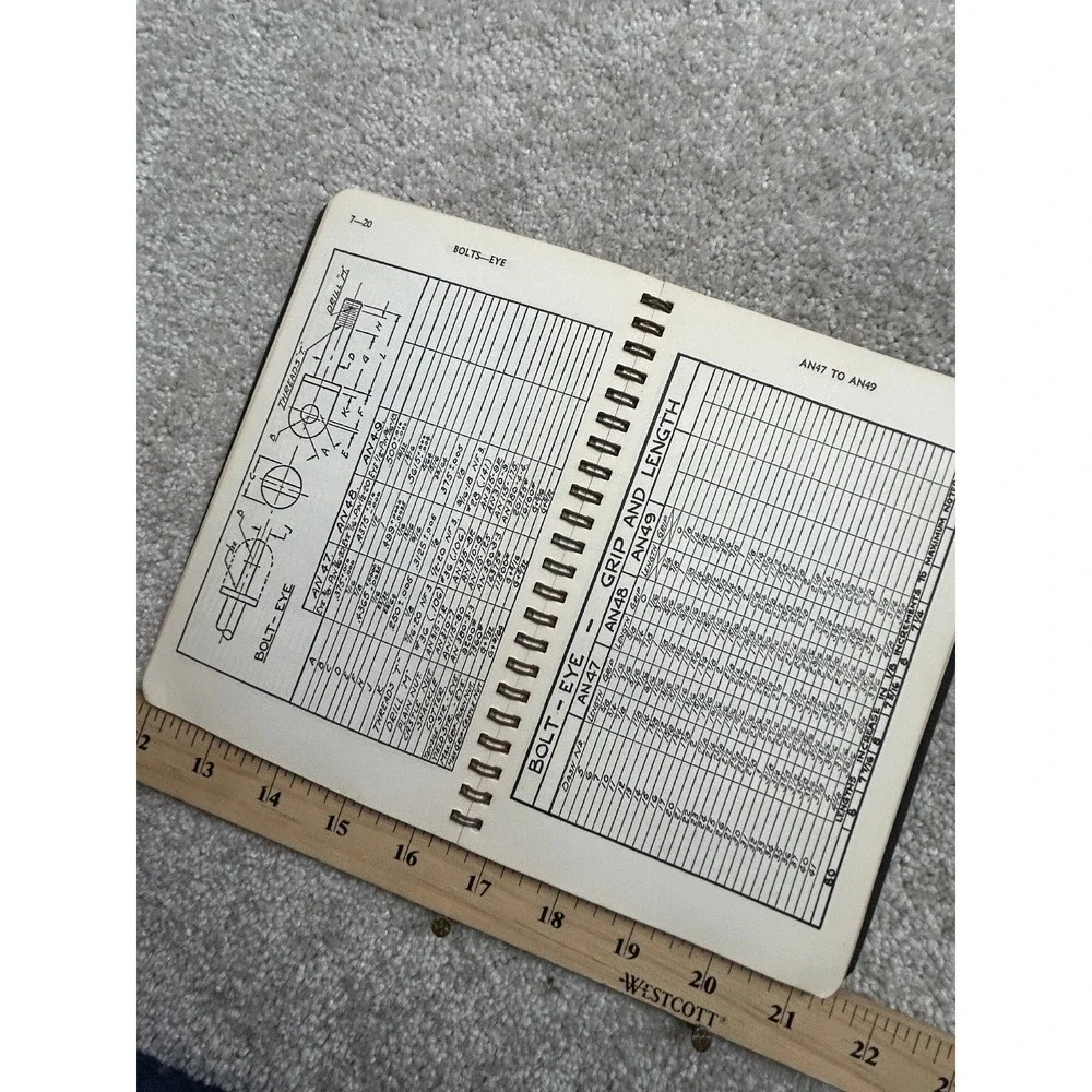 Aircraft Mechanic's Pocket Manual Ashkouti 1941 Spiral Bound Pitman Aviation